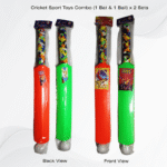 Plastic Cricket Bat and Ball Combo