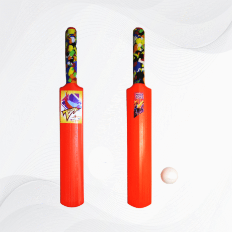 Plastic Cricket Bat and Ball Combo - Image 4