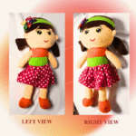 Snuggle with DyneJoy’s Plush Bunny - Soft, Safe & Colorful Toy for Kids (38cm) - Image 2