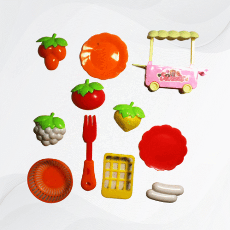 11-Piece Plastic Playset - Image 4