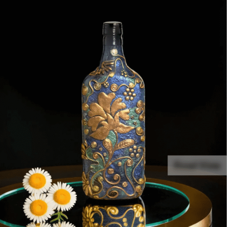 Handmade Acrylic Glass Bottle Art - Image 3