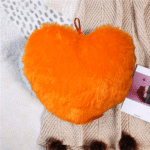 Comfort Fur Heart Pillow - Image 7