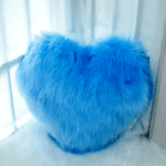 Comfort Fur Heart Pillow