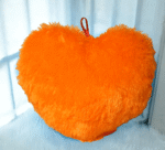 Comfort Fur Heart Pillow - Image 8