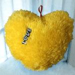 Comfort Fur Heart Pillow - Image 10