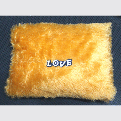 Baby Fur Pillow-Golden - Image 5