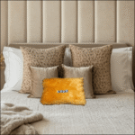 Baby Fur Pillow-Golden - Image 2