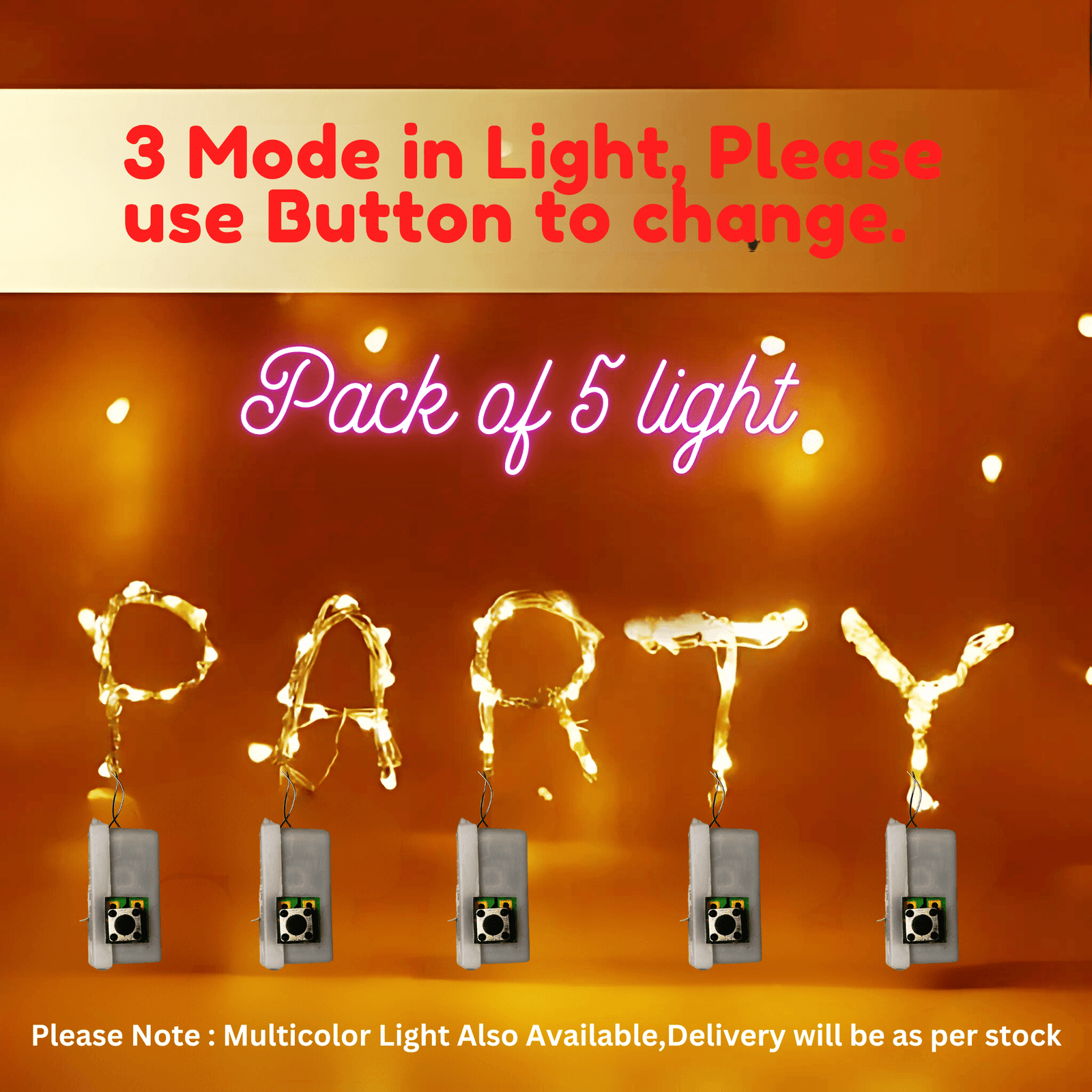 Portable LED string Light