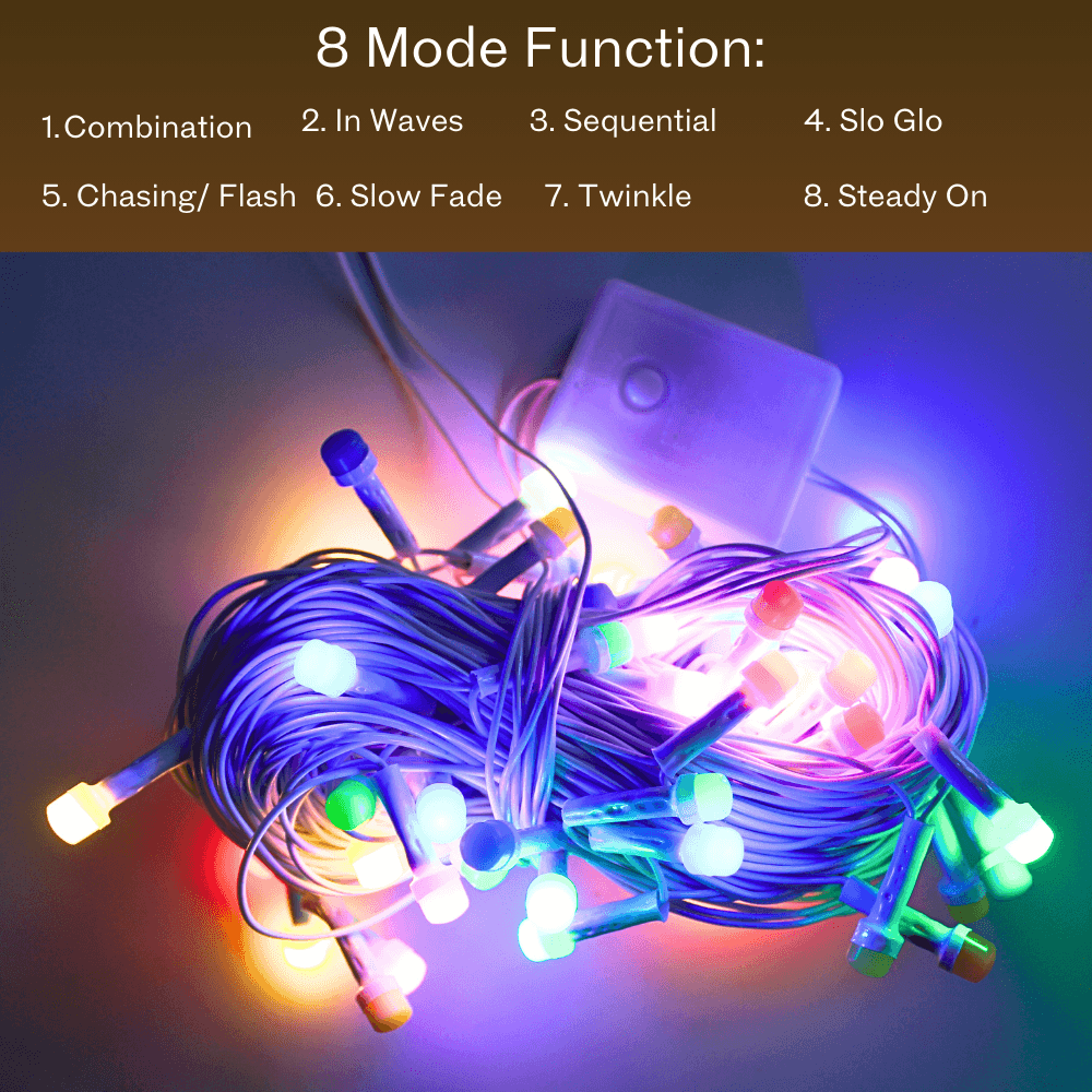 17 Meter LED Multicolor String Lights