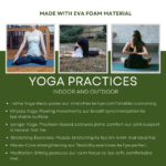 4mm Thickness Yoga Mat – 2ft x 6ft, EVA , Non-Slip Exercise Mat for Home Workout, Pilates, Gym & Fitness (Anti-Skid, Eco-friendly) - Image 4