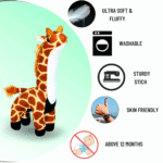 Plush Giraffe Plush Toy - Image 5