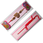 Gemstone Rakhi Bracelet Combo - Image 2