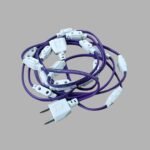 DYNEBEAM ®16+1 LED String Light Connector – Jhalar Jointer for Festive Lighting-Female Sockets Wire Connector (Pack of 1)