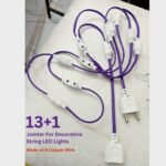 DYNEBEAM ® 13+1 LED String Light Connector – Jhalar Jointer for Festive Lighting-Wire Connector Wire Connector