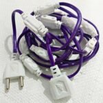 DYNEBEAM ® 19+1 LED String Light Connector – Jhalar Jointer for Festive Lighting-Female Sockets Wire Connector (Pack of 1)
