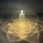 DYNEBEAM ® Crystal Candle Lights, Warm White Battery Candle Lights(Pack of 1) - Image 3
