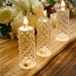 DYNEBEAM ® Crystal Candle Lights, Warm White Battery Candle Lights(Pack of 1) - Image 6