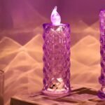 DYNEBEAM ® Crystal Candle Lights, Warm White Battery Candle Lights(Pack of 1)