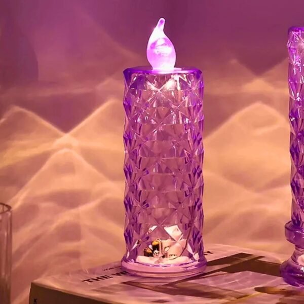 DYNEBEAM ® Crystal Candle Lights, Warm White Battery Candle Lights(Pack of 1)