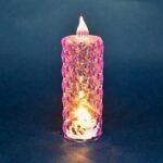 DYNEBEAM ® Crystal Candle Lights, Warm White Battery Candle Lights(Pack of 1) - Image 4