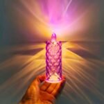DYNEBEAM ® Crystal Candle Lights, Warm White Battery Candle Lights(Pack of 1) - Image 2