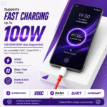 DYNEBEAM USB Type C Fast Charging Cable, 6A, 1 Meter, Soft Silicone USB A to Type C Data Cable, Supports SuperVOOC, VOOC, Warp, Dash, Dart & SuperDart Charging, Compatible with OnePlus, Realme & Oppo Smartphones, Android Auto, Apple CarPlay, (Pack of 1) - Image 6