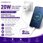 DYNEBEAM Type-C to Type-C Braided Fast Charging Cable (Up to 20W) - Image 4